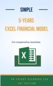 5-years Excel Financial Model for co-operative societies