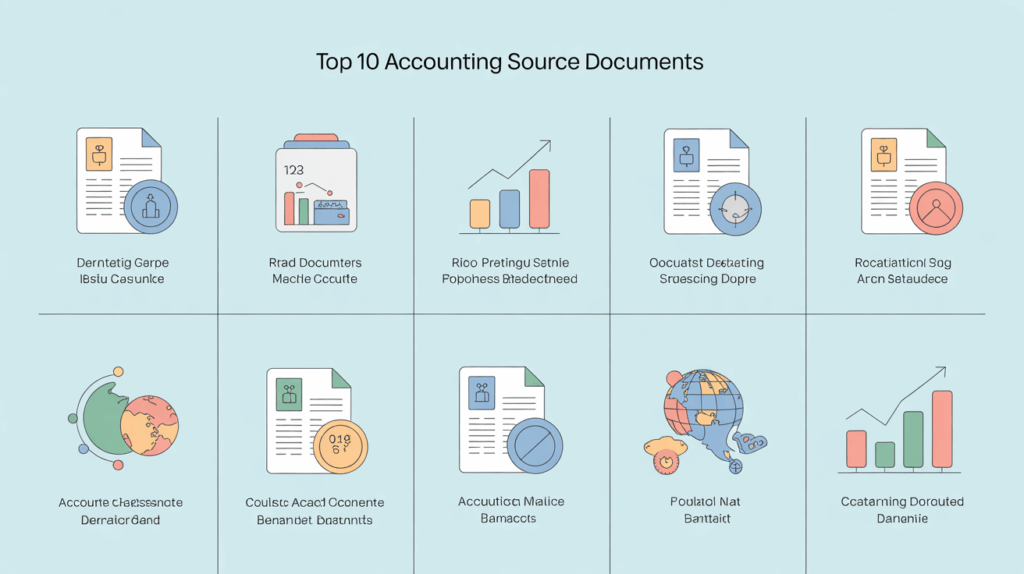 Top 10 source documents in accounting