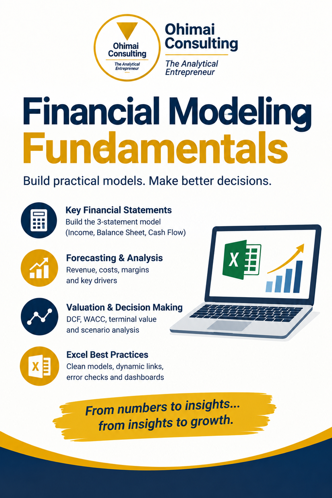 Financial Modelling fundamentals